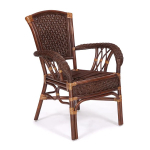 Комплект для отдыха Андреа/Andrea (диван + 2 кресла + журн. столик со стеклом + подушки)