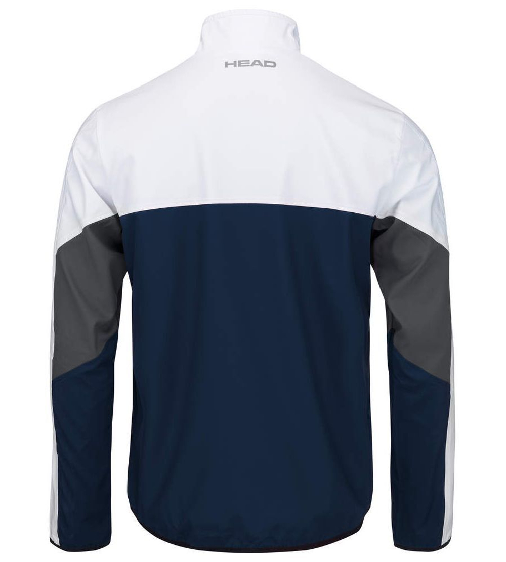 Мужская теннисная кофта Head Club 22 Jacket M - dark blue