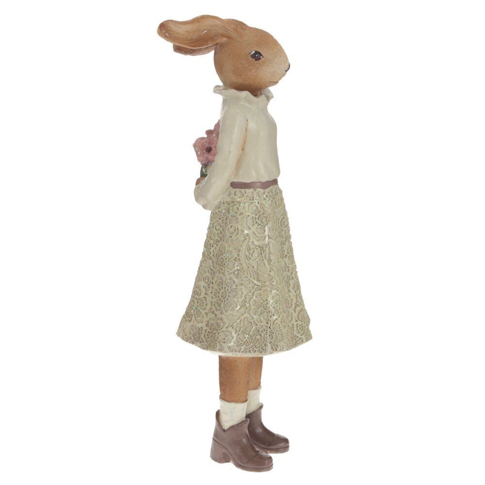 GAEM Фигурка декоративная "Заяц", L11,5 W12 H33 см, 2в.