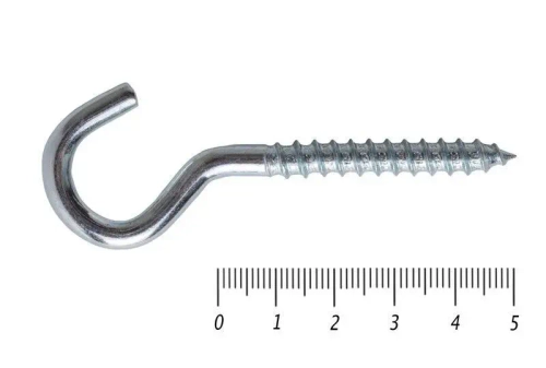 Шуруп 4 x 50 мм 6 шт. 0.03 кг.