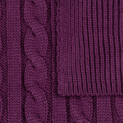 Шарф Heat Trick, баклажановый