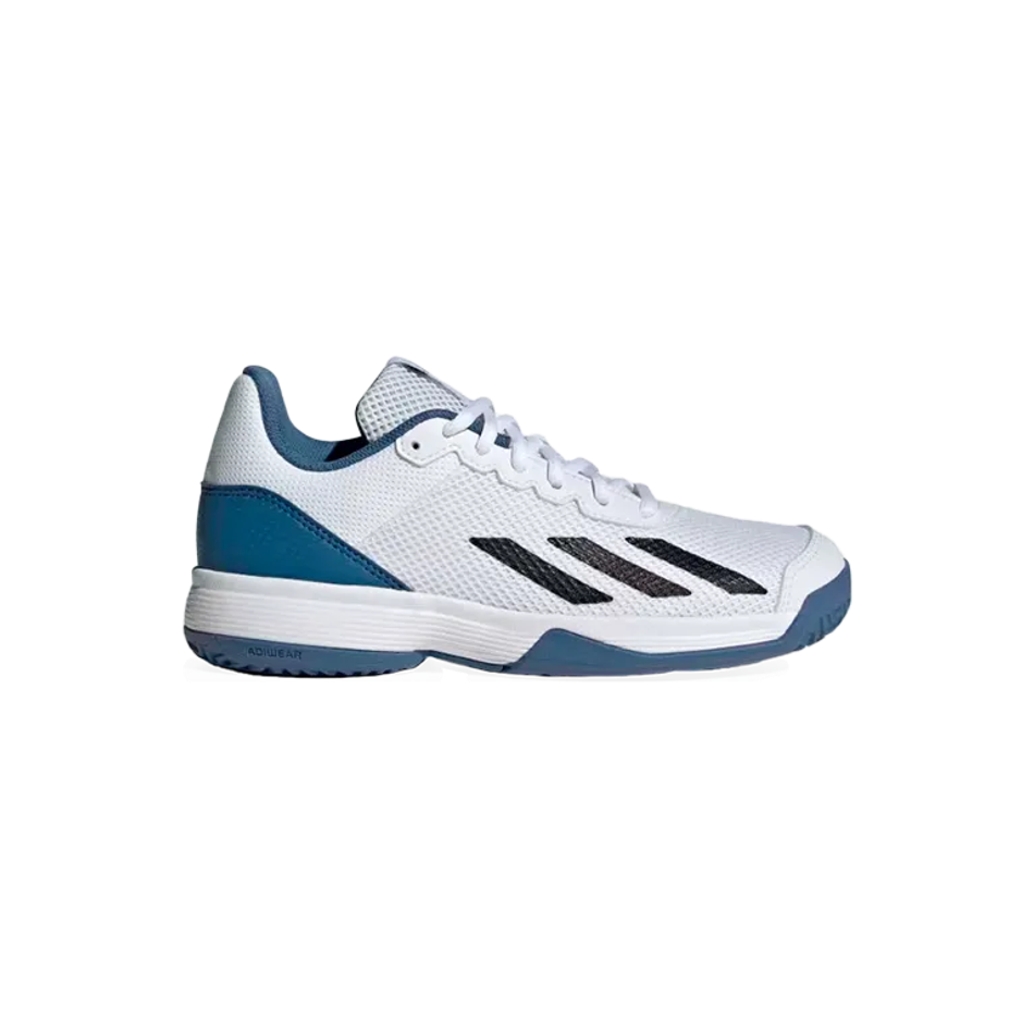 Adidas CourtFlash Детские белые кроссовки
