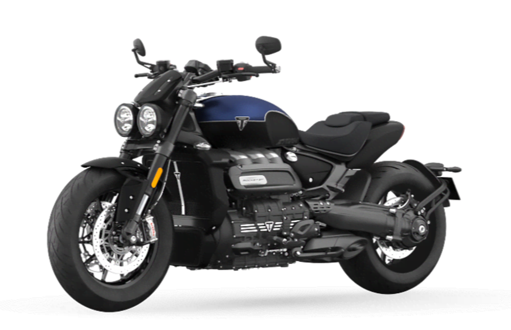 ROCKET 3 STORM R, blue satin 2024 г.