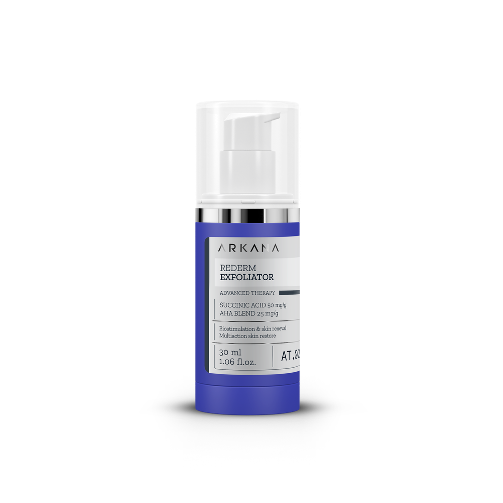 Пилинг с янтарной и АНА-кислотами Rederm Exfoliator, 30 мл