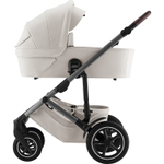 Коляска 3 в 1 Britax Roemer Smile 5Z LUX + автокресло Baby-Safe PRO Classic Deep Black Soft Taupe