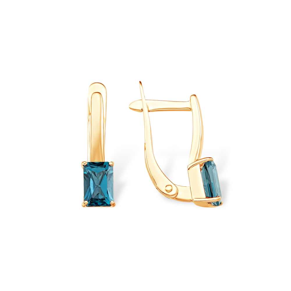 Серьги из золота 585 пробы