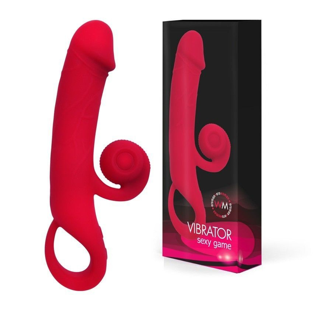 Вибратор-кролик Erowoman‑Eroman EE-10287, 20 см, 10 режимов