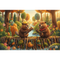 Pazl \ Puzzle \ Пазлы Puzzles - "160" Inspired By Trends - At the beaver's / KAZSTUDIO SA The Treflik Family
