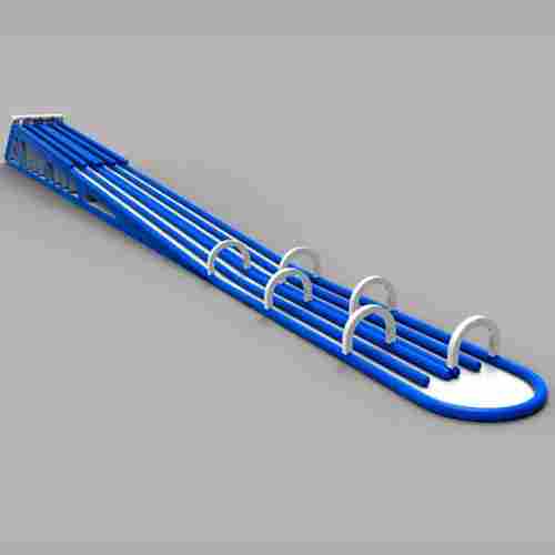 Надувная прямая водная горка «Серфер» 50*7,2*7 м