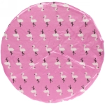 Шапочка для душа «Ультрамарин - Flamingo», микс 4 цвета, d-24 см (двухсторонняя, внутренний слой EVA)