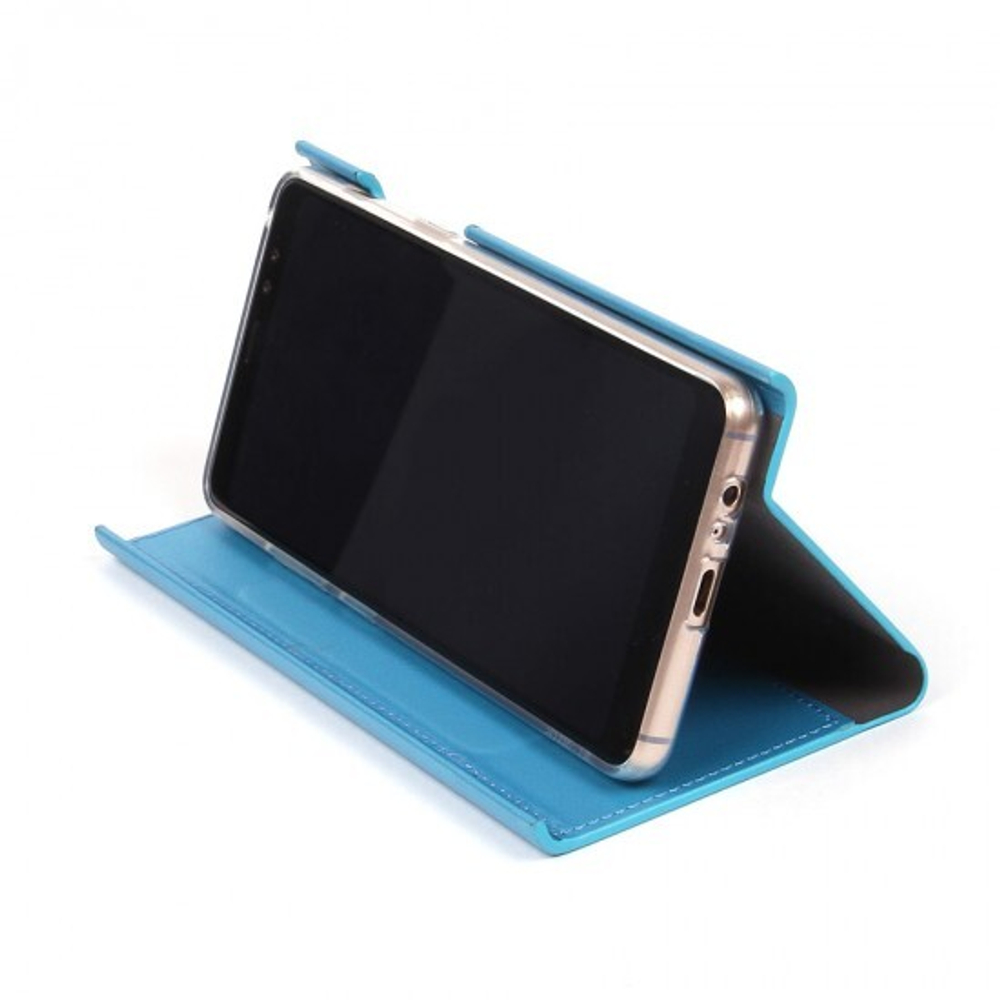 Чехол-книжка для Samsung Galaxy A8+ (2018), 010885 Розовое золото