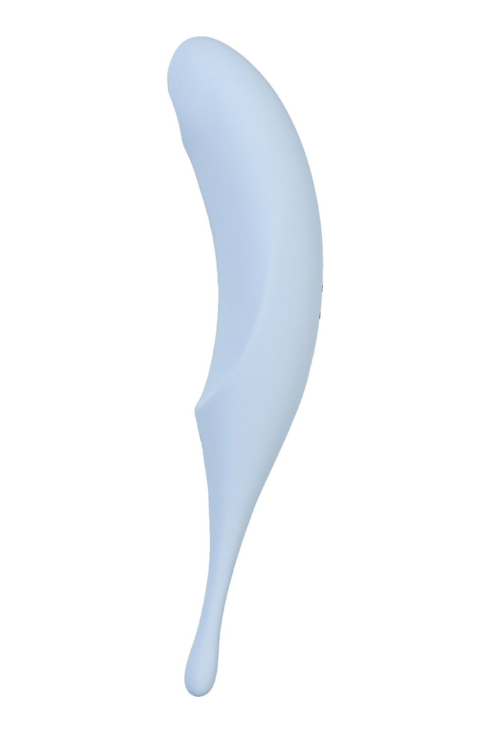 Вакуум-волновой бесконтактный стимулятор клитора Satisfyer Twirling Pro, силикон, голубой