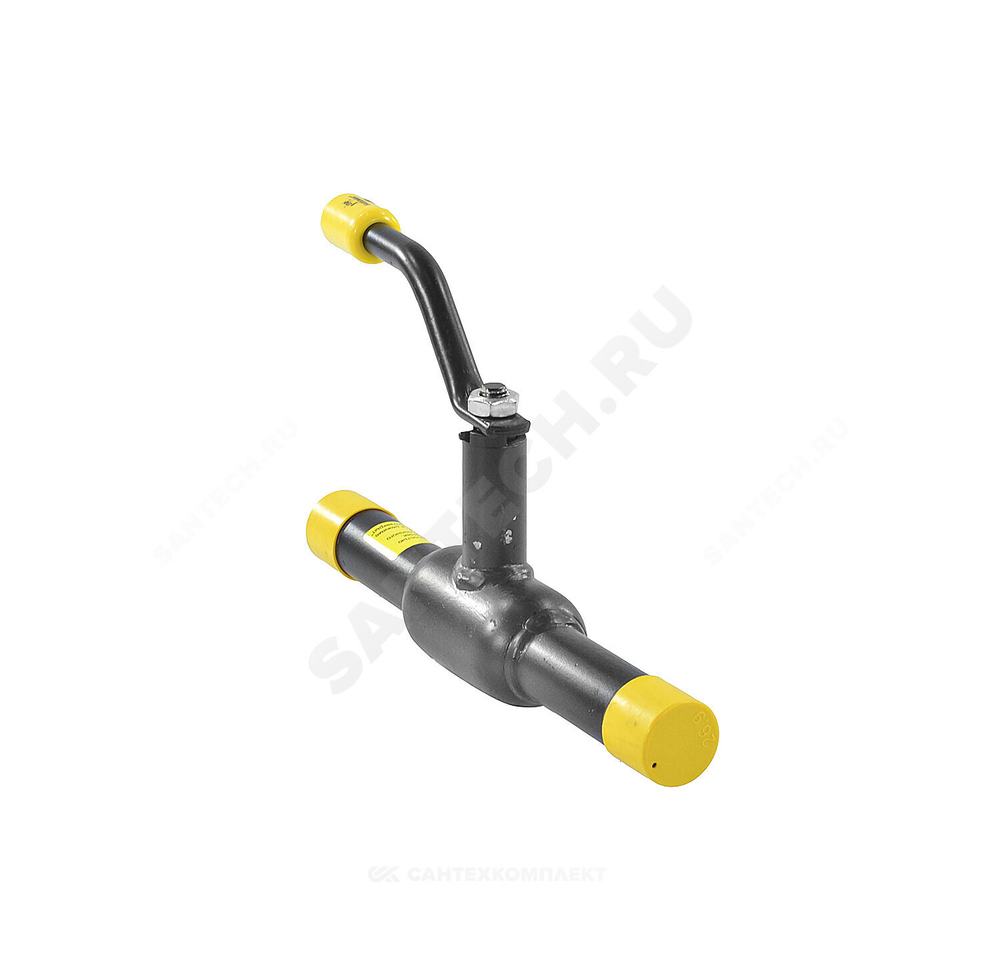 Кран шаровой сталь 09Г2С Ballomax КШТ 60.102 Ду 32 Ру40 п/привар L=260мм BROEN КШТ 60.102.032.А.40
