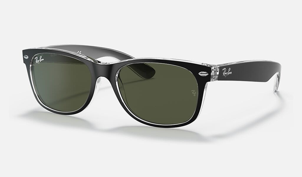 Ray ban wayfarer nero lucido online