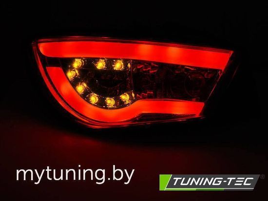 Фонари задние LED BAR SMOKE для SEAT IBIZA 6J 3D 06.08-12