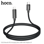 Кабель HOCO U125 Benefit PD charging data cable with display iP