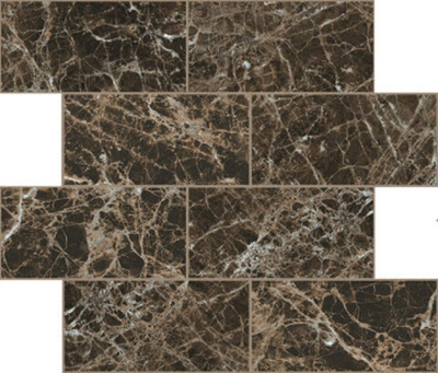 Мозаика BIJOUX MARRON IMPE MAT 6MM MUR.SF (7.5x15) (767611)