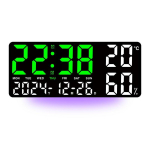 Часы-будильник настольно-настенные GH9002 Green&White