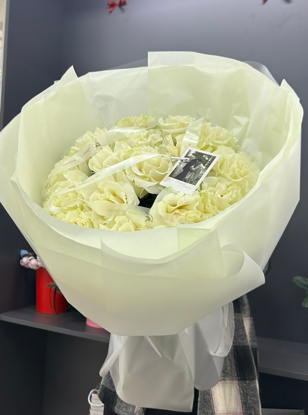 Французские розы (белые)