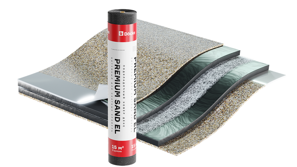 Подкладочный ковер Docke Standard Sand 15м2