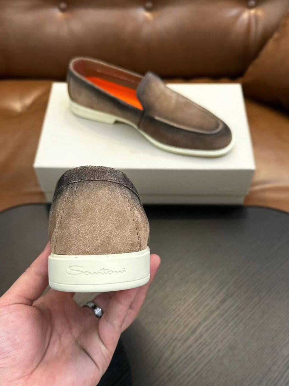 Лоферы Santoni