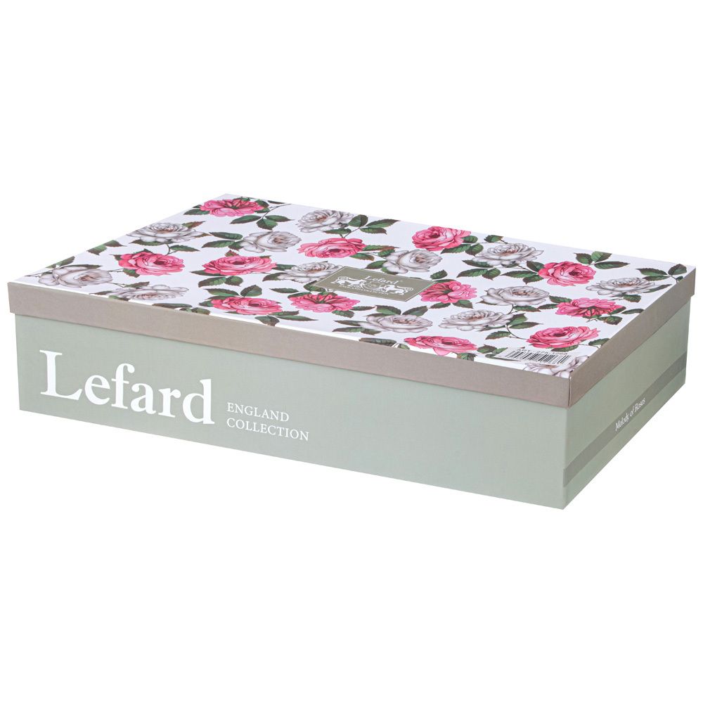 ЧАЙНЫЙ НАБОР LEFARD "MELODY OF ROSES" НА 6 ПЕР. 12 ПР. 250 МЛ (КОР=6НАБ.)