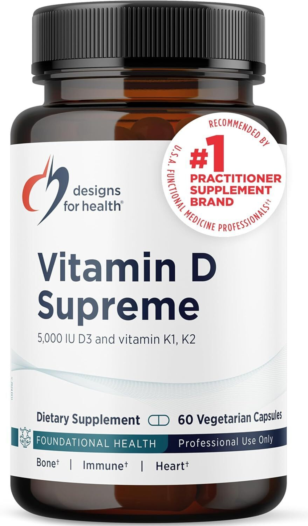 Designs For Health - Vitamin D Supreme - 60 capsules