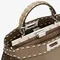 Сумка Fendi Peekaboo "i See You" коричнево-бежевый