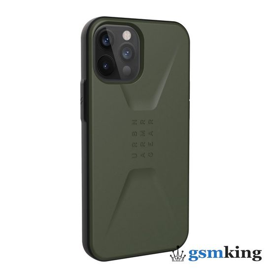 UAG Civilian Series Case for Apple iPhone 12/12 Pro Olive (Зелёный)11235D117272