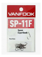 Крючок одинарный VANFOOK SP-11F fusso black #8; 16 шт