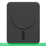 Портативное зарядное устройство Momax IP122 Q.Mag Minimal Black (IP122D)
