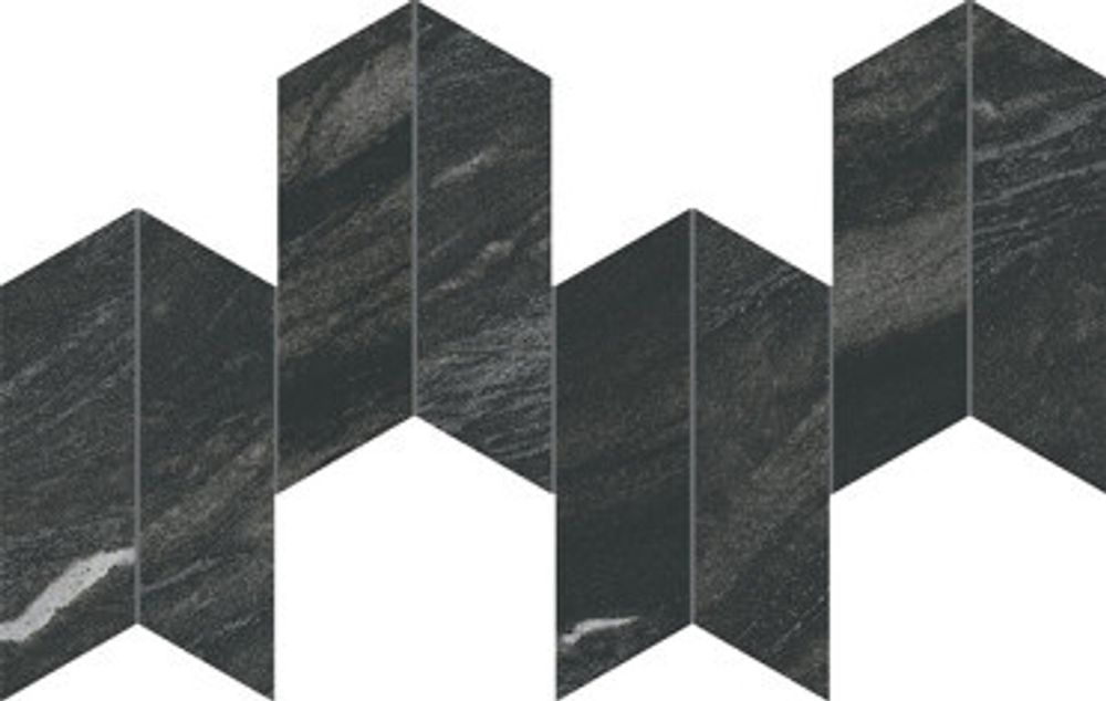 Мозаика Marvel Diva Black Tempest Mosaico Chevron Velvet (AYD5)