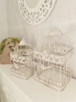 Клетка винтажная "Прованс" 14х14х25 см