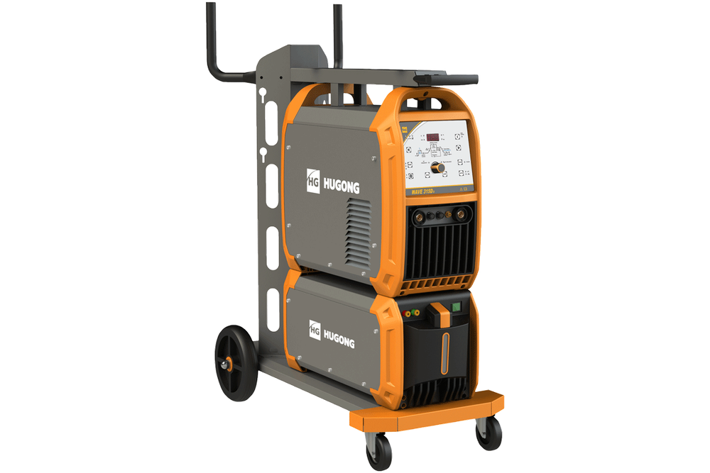 Аппарат аргонодуговой сварки HUGONG WAVE 315D III AC/DC - [380В / 18-250А / TIG] с БО и тележкой