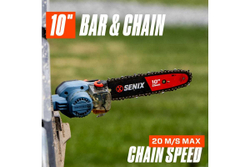 Высоторез аккумуляторный SENIX CSPX6-M-EU, 60V, 1акб, зу