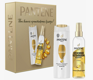 ПН PANTENE ШАМПУНЬ ИНТЕНСИВНОЕ ВОССТАНОВЛЕНИЕ 250МЛ + СПРЕЙ ИНТЕНСИВНОЕ ВОССТАНОВЛЕНИЕ 150МЛ
