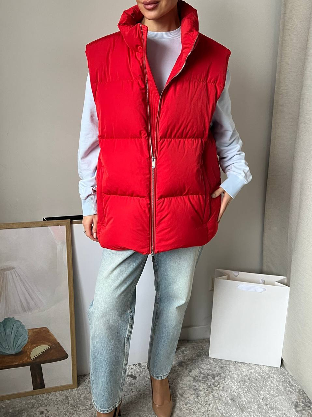 Пуховый жилет 12storeez, xl
