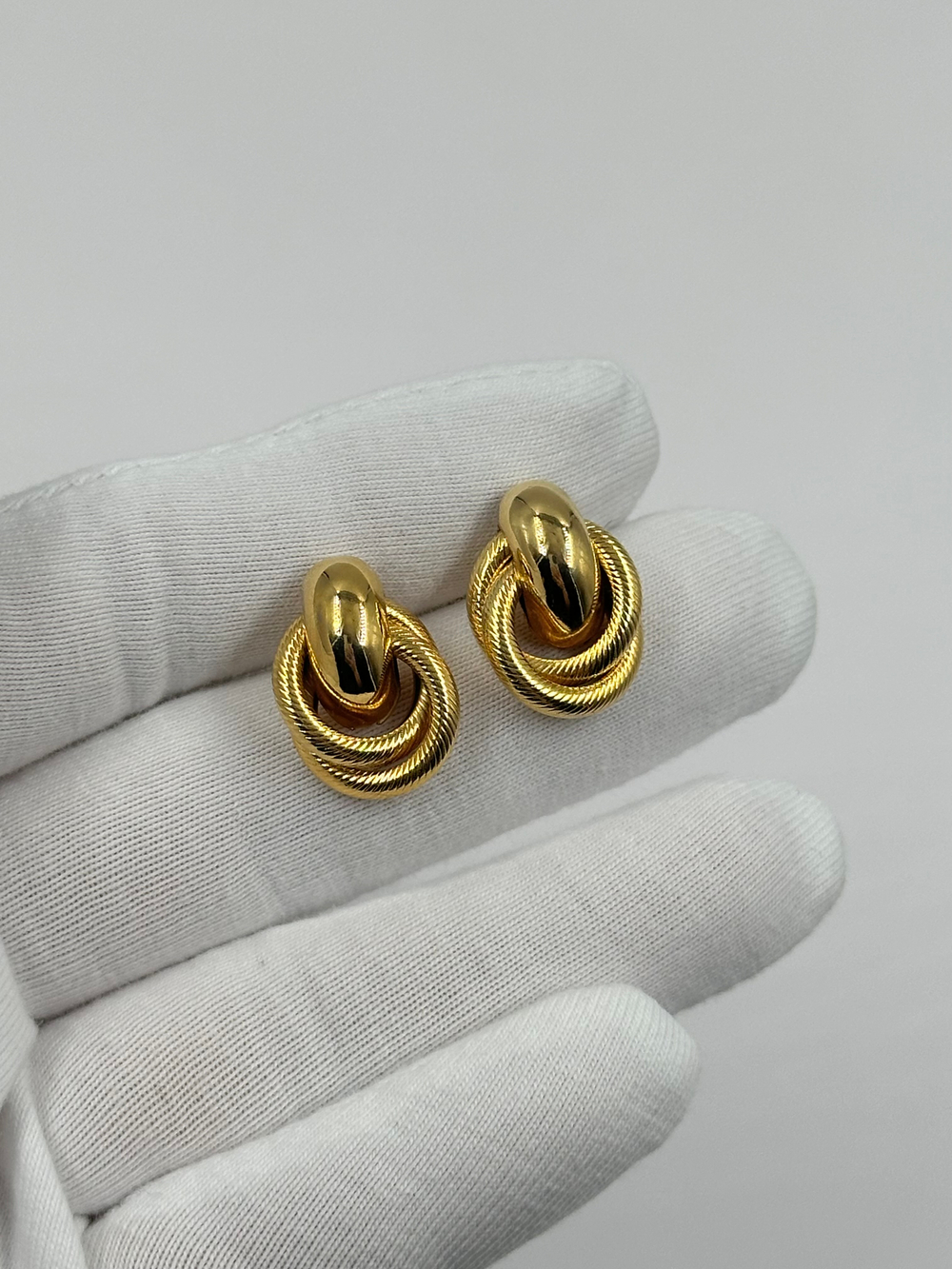 Серьги Узелки