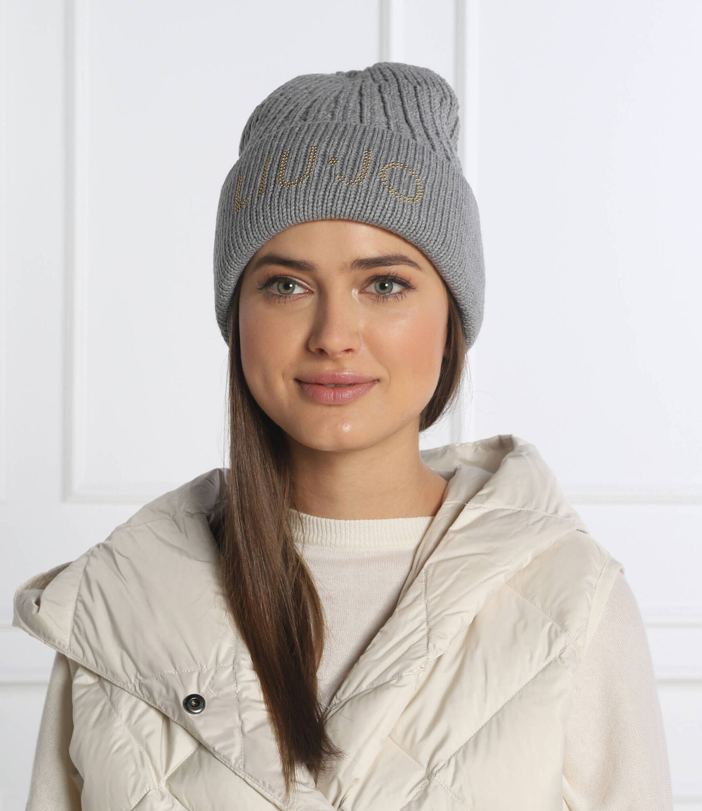 шапка logo borchie Liu Jo - серый(3F2102 M0300)