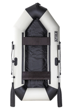 Броня-240 белый-черный (лодка ПВХ с усилением)