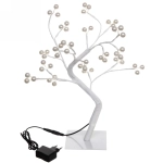 Фигура световая «Дерево-Мерцающий шар» 40 см 54 лампы LED, USB питание, Теплый белый (мерцание)