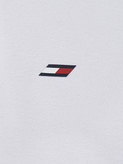 Женская теннисная куртка Tommy Hilfiger Relaxed Sueded Modal GS Bomber - White
