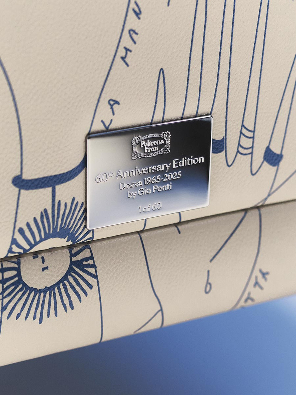 Кресло Poltrona Frau Dezza 60th Anniversary Limited Edition