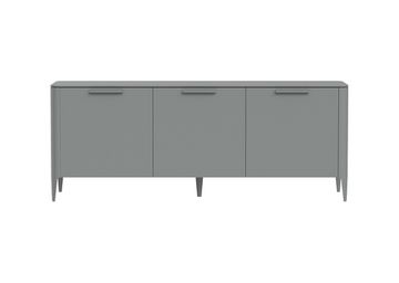 Тумба Type 3 двери ширина 180 см (серый)
