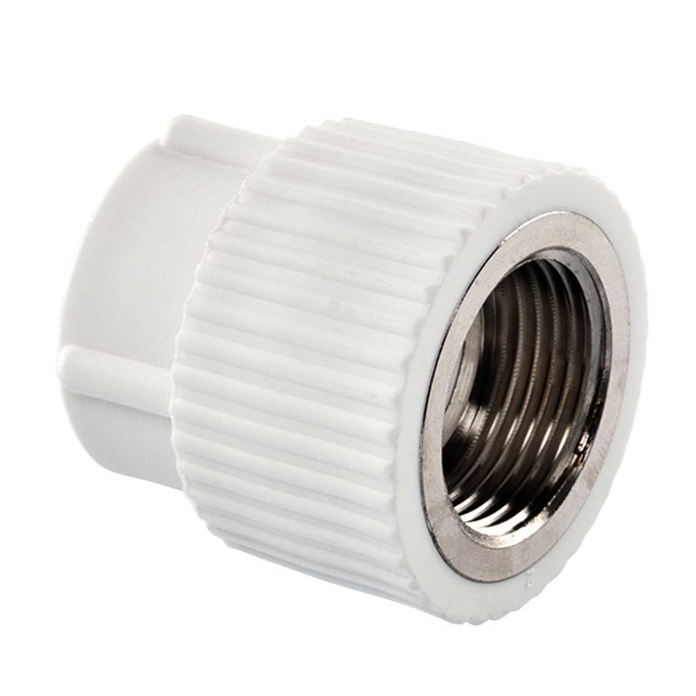 Муфта полипропиленовая 20х1/2" ВР комбинированная TEBO