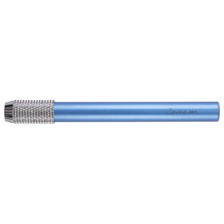 Удлинитель-держатель для карандаша Сонет, металл, голубой металлик