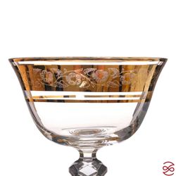 Набор фужеров Bohemia Кристина Панто Золото R-G 180 мл(6 шт)