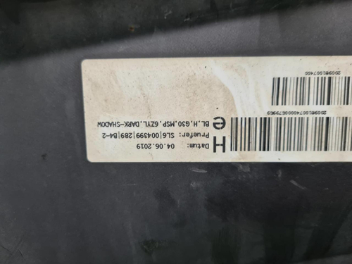 Юбка заднего бампера BMW 5er G30 (17-20) M-paket