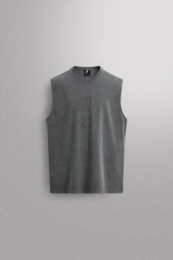 ZARA МАЙКА-БОРЦОВКА TANK TRAINING, АНТРАЦИТОВО-СЕРЫЙ