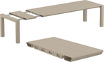 Стол пластиковый раздвижной Siesta Contract Vegas Table XL, бежевый
